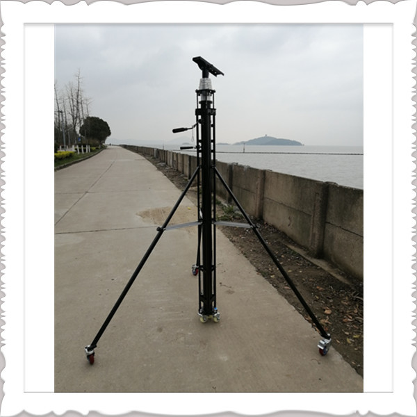 рангоут поляка рангоута камеры CCTV наблюдения 40ft установленный кораблем телескопичный