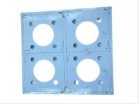 PCBs de alta frequência branco com 3/3mil Trace Width/espaço 0.2mm Min Hole Size