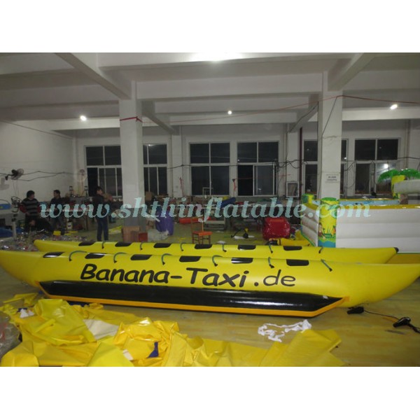 Inflatable Water Banana Boat Factory Price Durable Custom Inflatable Flying Fish Inflatable Water Games