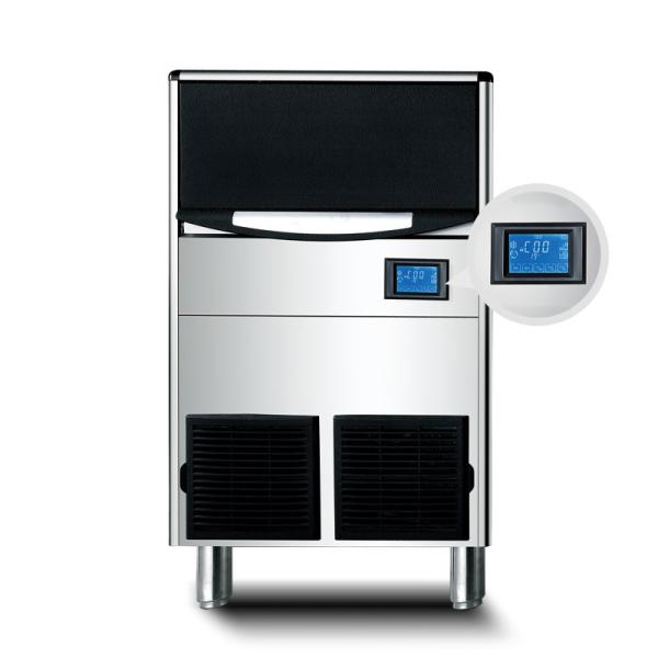 760w Automatic Ice Machine 120kg Commercial Ice Maker Machine 110 220V