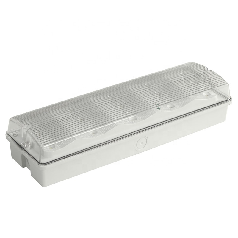3W Waterproof LED Emergency Light 6000K Wall Mounted IP65 Cold White 50000 Hours Lifespan