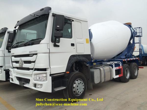 o misturador de cimento 12m3 móvel transporta Sinotruk Howo 6x4 com esquerdo/condução à direita
