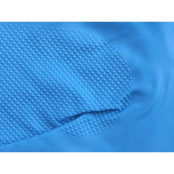 Kitchen Nitrile Solvent Resistant Gloves 15 Mil Household Task Gloves Blue Nitrile