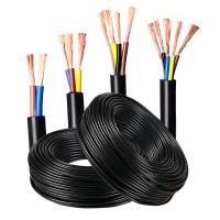 450V Cable de control de riego de núcleo de cobre RVV 2 * 0,75mm aislamiento de PVC