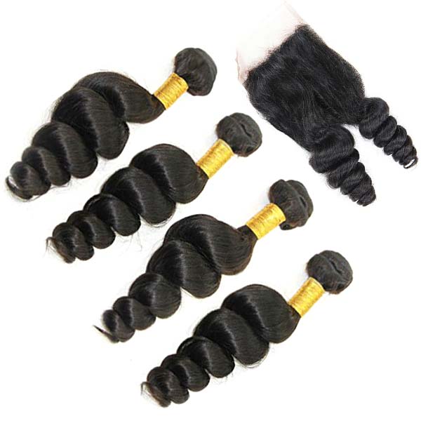 Уньпросессед свободные расширения вьющиеся волосы/свободные курчавые волосы индейца девственницы