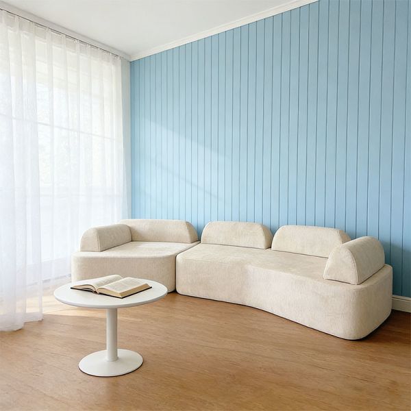 Modern Vacuum Packing Compressed Sofa For Living Room Furniture Modular Sofa Luxury Fabric Corner Sofa Couch Set