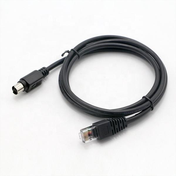 Custom 1M 2M Male to Male Female RJ45 to 8 Pin Mini Din Connector Cable