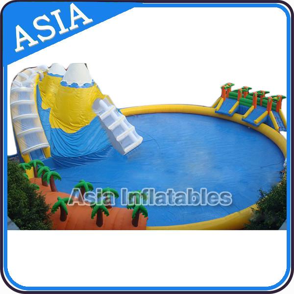 Moving Water Park , Inflatable Water Park , Inflatable Amusement Park