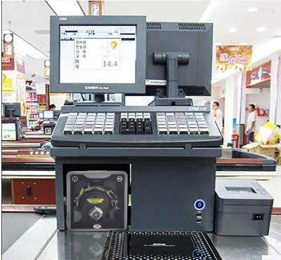 Varredor Omnidirectional do código de barras do laser do anti arranhão com cabo da conexão de 2m
