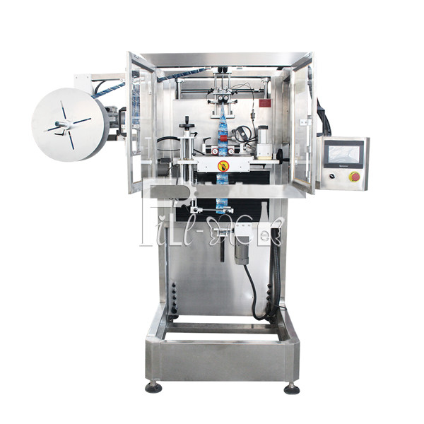 Étiqueteur de bouteille ronde de douille de cou de moteur à courant alternatif