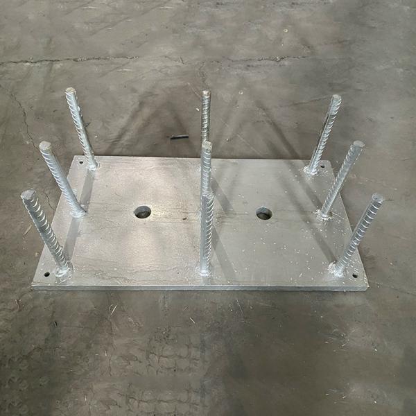 Stainless Steel Embedded Parts Prefabricated Building Architectural Hardware