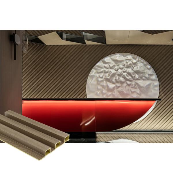 Waterproof Mouldproof Timber Wall Panels Interior 200*28mm ISO9001
