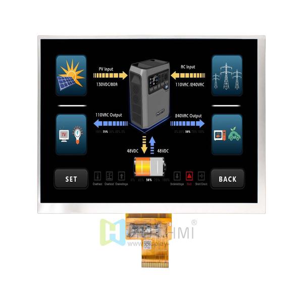 8 Inch TFT LCD Display | 1024x768 Resolution LVDS Interface