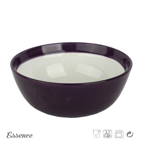 6 Inch Ceramic Cereal Bowls Durable Glossy Color Glaze Eco Friendly