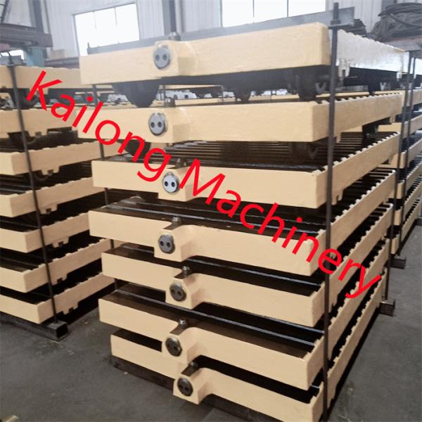 High Precision Pallet Bogie For Automatic High Pressure Moulding Line