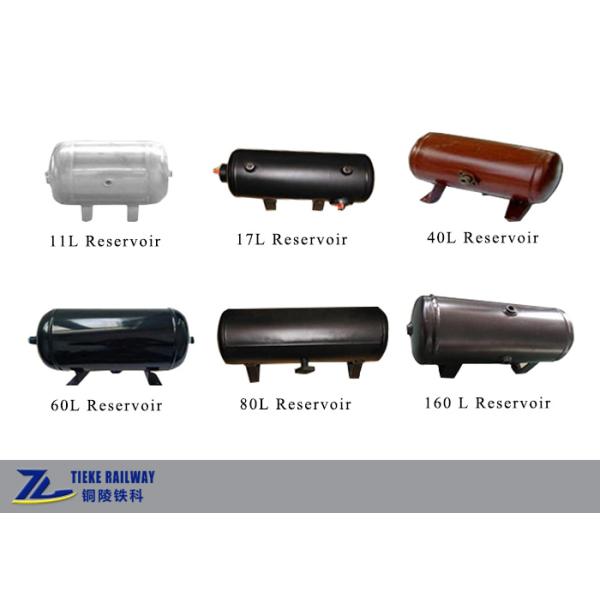 Тормоз воздуха железнодорожного вагона разделяет бак с воздухом резервуара для воздуха 160Л вспомогательный
