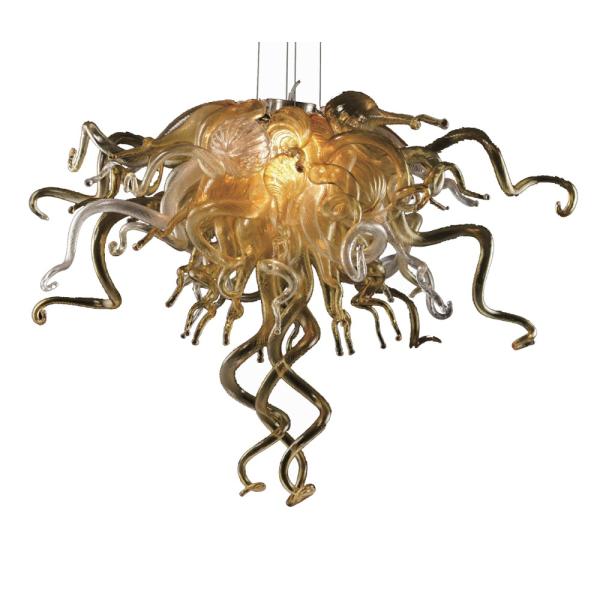 Hand blown glass pendant lights Chandelier Lighting Fixtures (WH-BG-02）