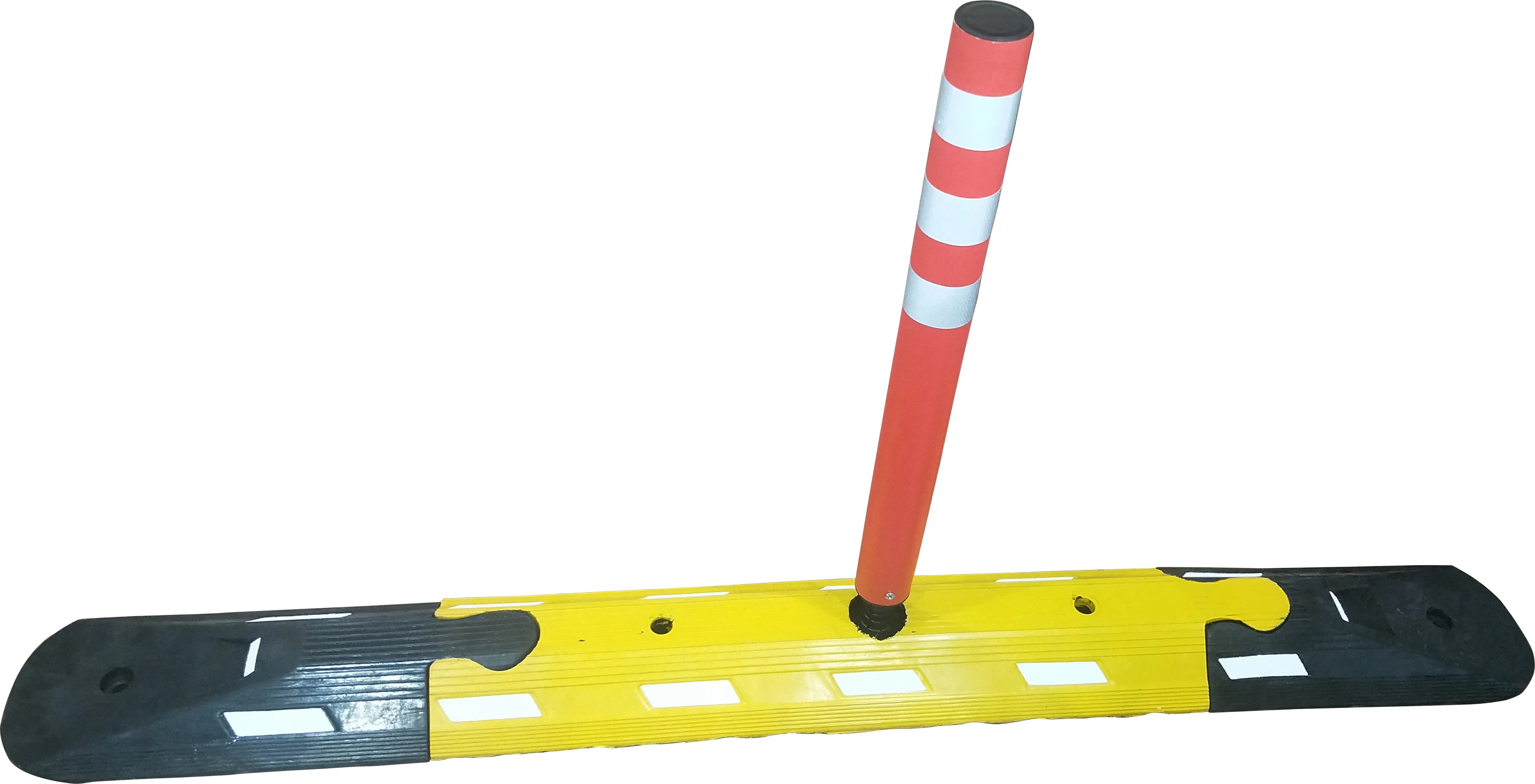 Roadsafe Traffic Road Delineator Post Diviner High-Intensity Prismatic Reflective Flexible 90cm Rubber Base Connecting Heavy Duty 15kgs