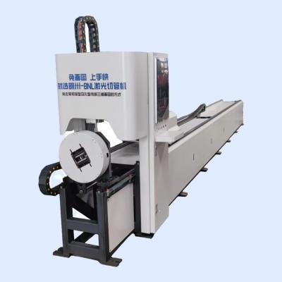 CNC Square Tube Cutting Machine 6m Length for Steel Stainless Steel