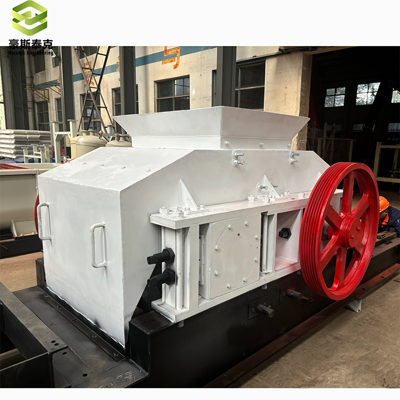 GS800 2mm Brick Crusher Clay Brick Making Machines With Two Motors