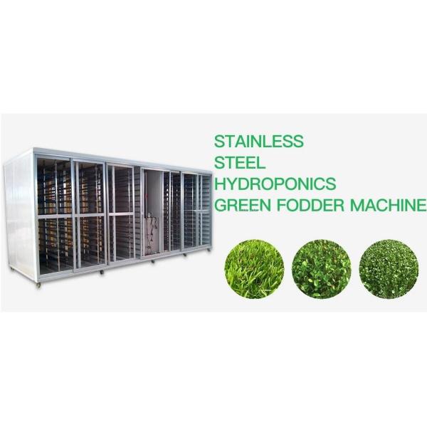 Гидропоническая система кормов для животных Машина для прорастания ячменя 100 кг в день