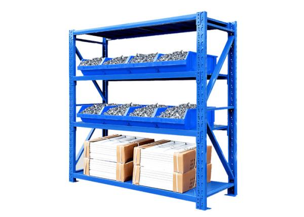 Anodizing Aluminum Warehouse Metal Shelves 5000 Pounds Display Storage Shelves