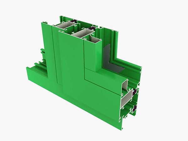 1.4mm  6061 Heat Treated  Aging Resistance Extrusion Aluminium Profiles