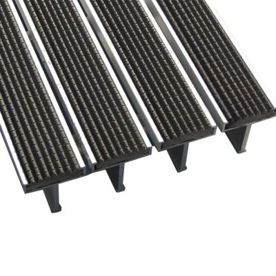 Caminhada de alumínio comercial do CE fora de Mat High Traffic Entrance Mats 1.5mm densamente