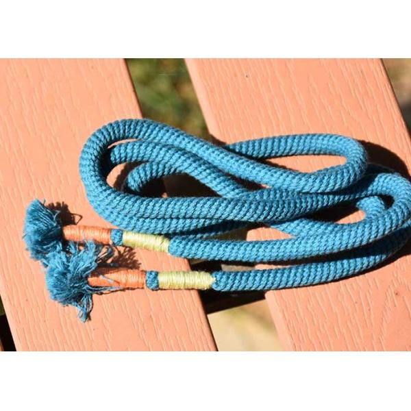 Сплетенный шнур Drawstring хлопка головы 6mm пряжи круглый для одежд