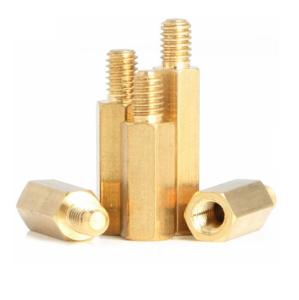 Round Brass Knurled Standoff Male-Female Round Knurled Brass Standoff Screw With