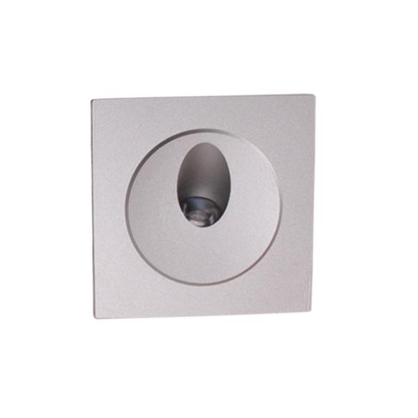 3000K Warm White Recessed LED Wall Lights Aluminum ABS International Wall Lighting