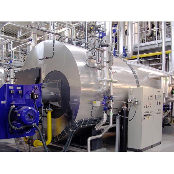 Water Pipe Type 700KW Hot Water Boiler Large Furnace Volume High Thermal Resistance