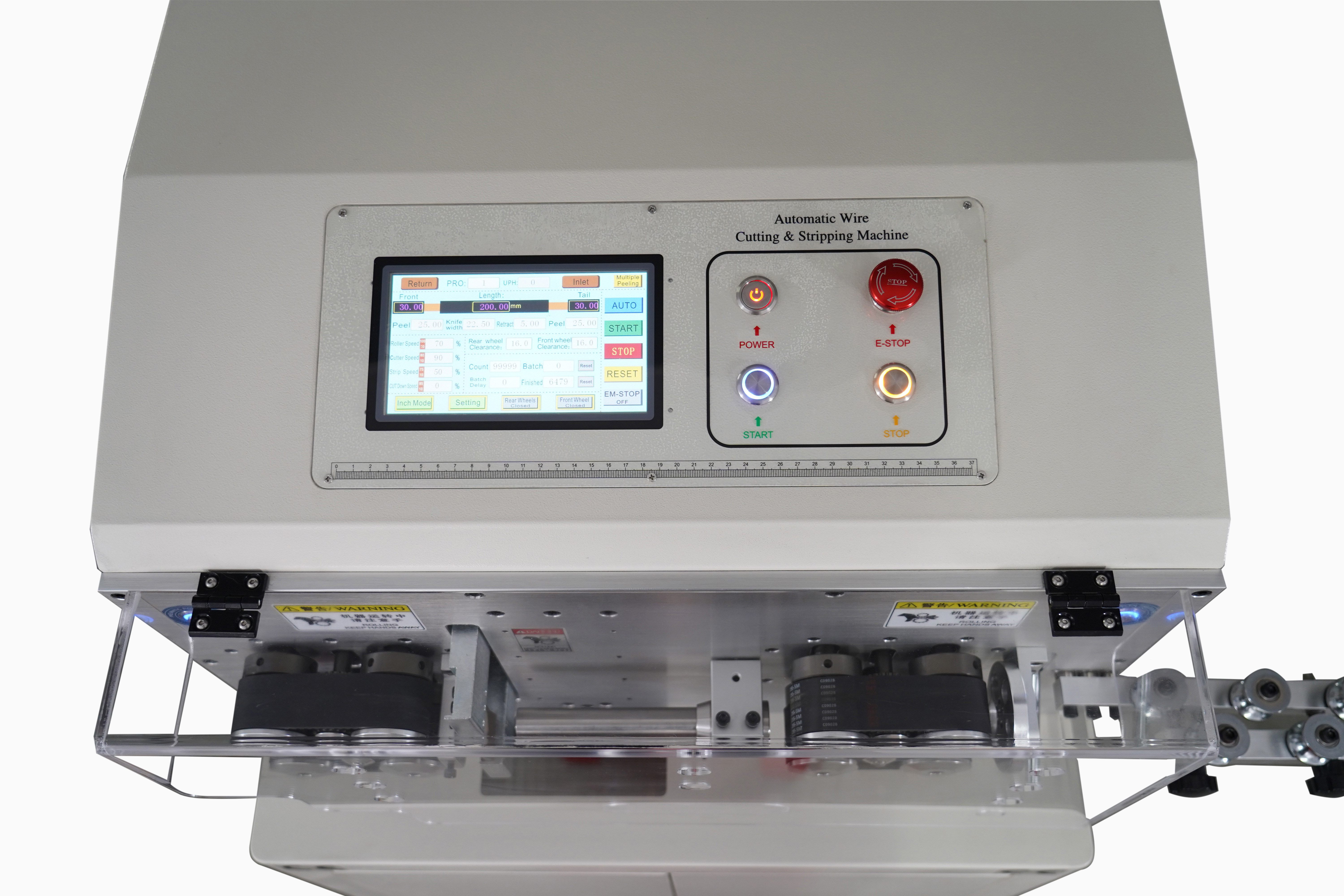 High Speed Wire Harness Cutting Machine 2000W Automatic Wire Cutter Machine 220V