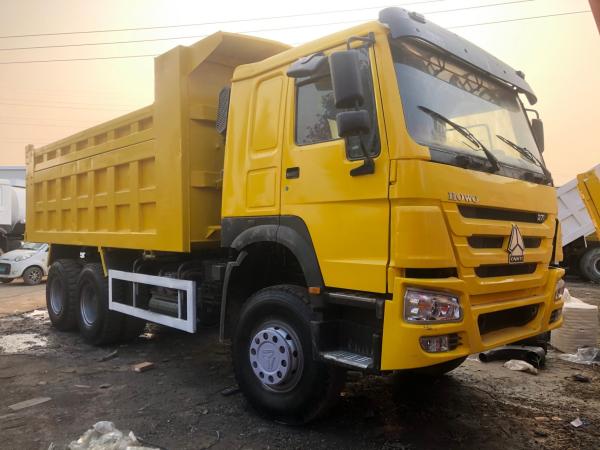                  Used HOWO Dump Truck Middle Lift HOWO 371 HOWO 375 6X4 8X4 Tipper Sinotruk Made in 2019             
