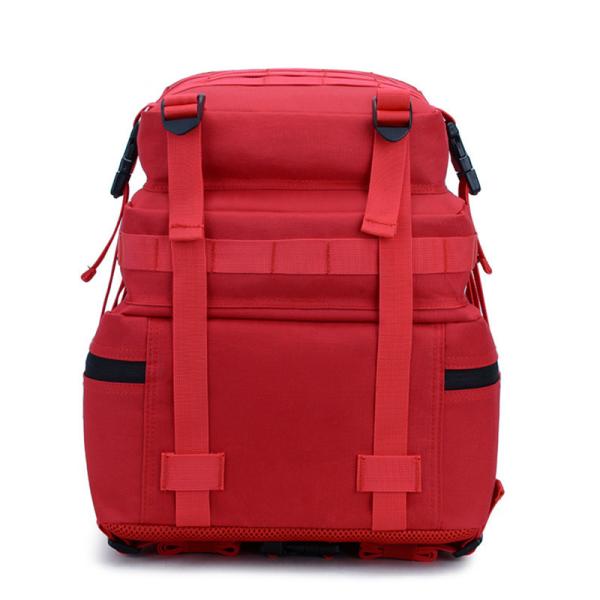 Lightweight Packable Durable Travel Hiking Backpack Daypack Empty Red Medical Medium Transport Pack