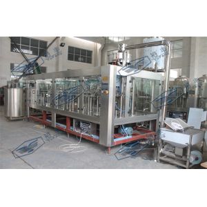 High Capacity Pulp Juice Filling Machine  Plastic Bottles PLC Control