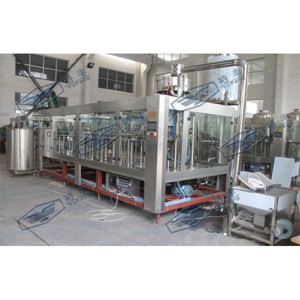 High Capacity Pulp Juice Filling Machine Plastic Bottles PLC Control