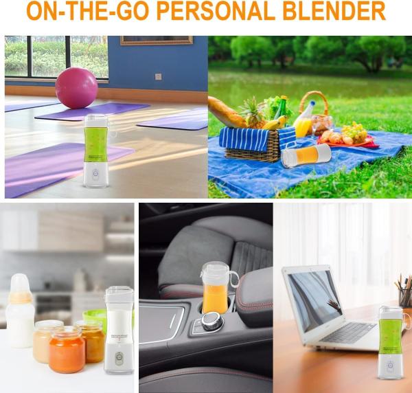 Mini Blender para smoothie e batidos Copas para bebê alimentação viagem ginásio e mais