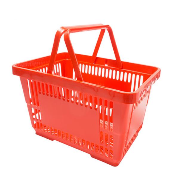20ltr Small Plastic Handheld Shopping Baskets For Grocery Supermarket 430MM 300MM
