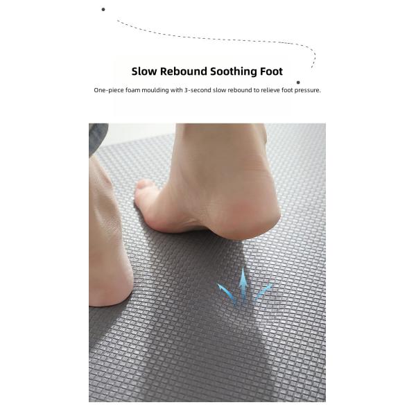 Противоскользящий кухонный коврик из ПВХ для защиты от водонепроницаемых пятен и жиров в ванной