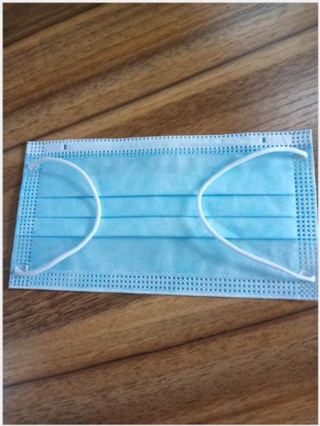 Fabric EN14683 Filter Rating 99% Standard Earloop Face Mask