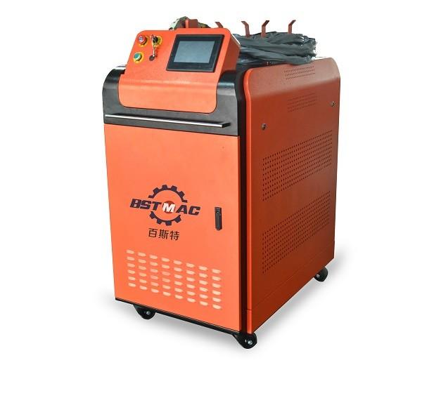 Auto 1000W Handheld Fiber Laser Welding Machine For Metal Sheets Pipes Laser Spot Welding Machine