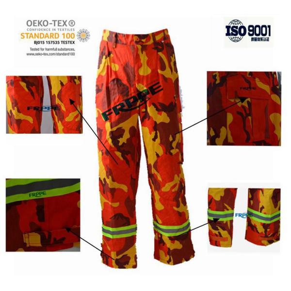 Reflective  Fire Resistant Pants / Hi Vis Fr Pants Electrical Arc Flash Protective