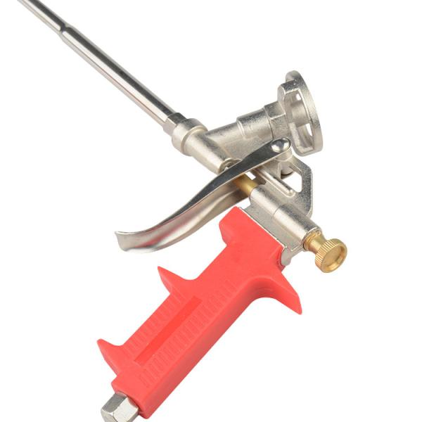 Non Stick Coated Expanding Foam Gun Popular in North America and Europe Aluminum Alloy All  Coated  foam gun