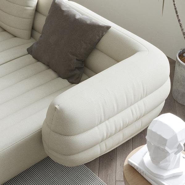 334cm Leather Living Room Sofas