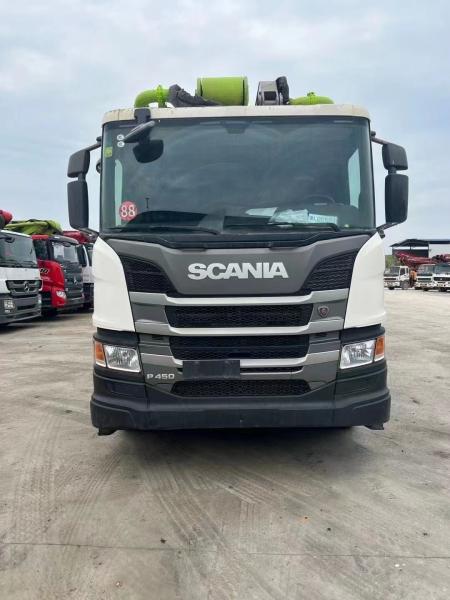 2020 Zoomlion 56m Pompe à béton vert Camion machine de construction Camion pompe montée