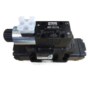 パーカー電磁弁 D41VW020B4NGW91C99999 シルバー&ブラック鋳鉄 -20°C〜+60°C D1VWシリーズ