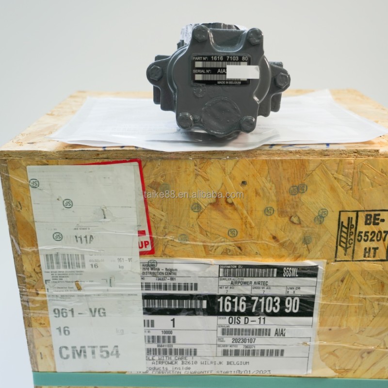 Genuine Original Atlas Copco Air End 1616728180 1616728190 For Screw Air Compressor