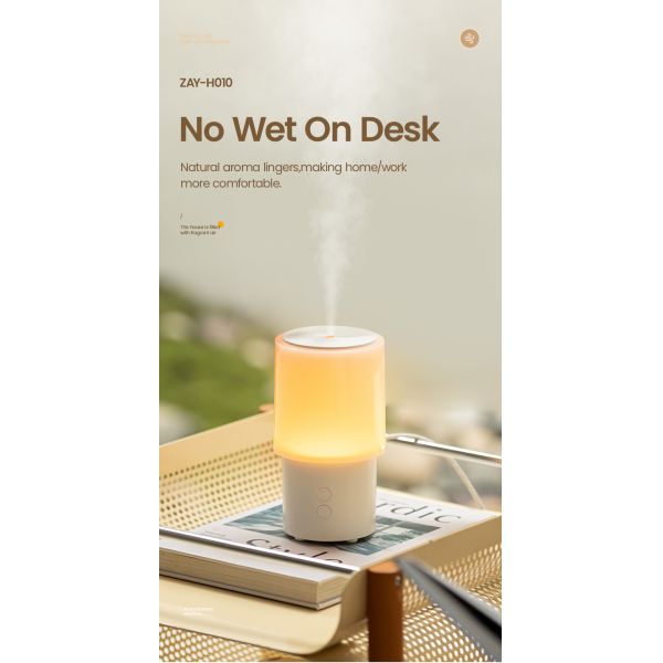 Intelligent Aromatherapy Humidifier (6-in-1/Tri Color Light/Silent) 140ml Large Capacity Desktop Light Gift Perfect