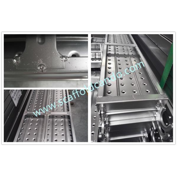 Easy for erecting and dismantlement scaffold galvanized catwalk hook planks 1800mm 1829mm 2100mm for cuplock ringlock